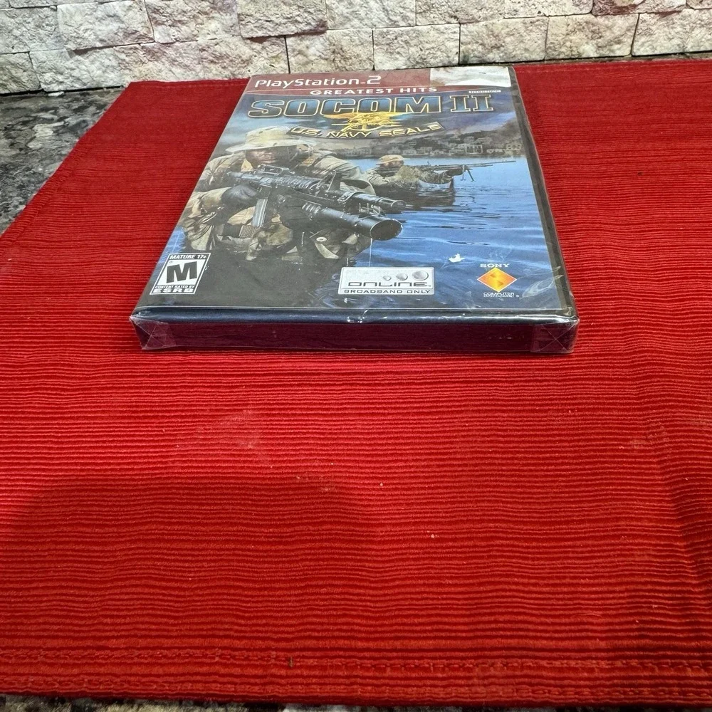 Socom: U.S. Navy SEALs‎ [GH] (Sony PlayStation 2 PS2) *NEW - SEALED - NEAR MINT*